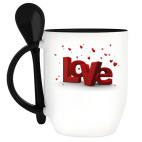 Кружка с ложкой