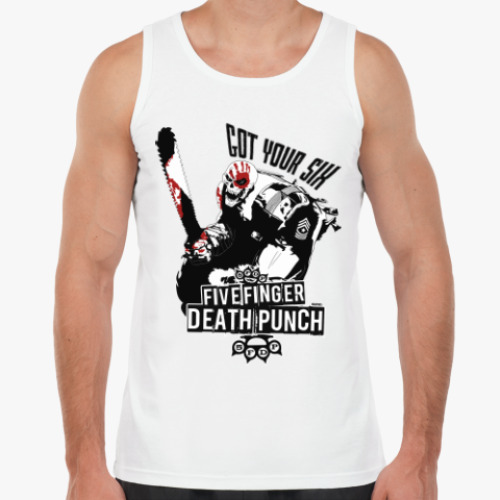 Майка с принтом Five Finger Death Punch - Got Your Six
