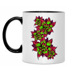 Кружка двухцветная