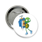 Чистюля Черепашонок с щеткой