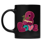 Кружка цветная UV-DTF