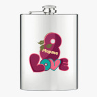 Фляжка стальная