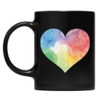 Кружка цветная UV-DTF