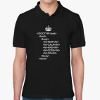 Мужская рубашка поло