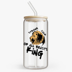 Банка с бамбуковой крышкой