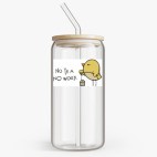 Банка с бамбуковой крышкой