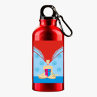 Металлическая бутылка 400 мл UV-DTF