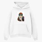 Толстовка худи оверсайз