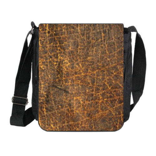 Сумка на плечо (мини-планшет) с принтом Носорог