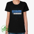 Женская футболка органик