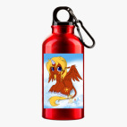 Металлическая бутылка 400 мл UV-DTF