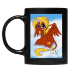 Кружка цветная UV-DTF