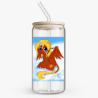 Банка с бамбуковой крышкой