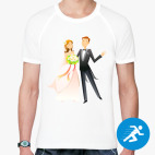 Мужская спортивная футболка