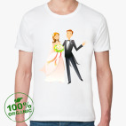 Мужская футболка органик