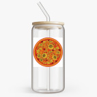 Банка с бамбуковой крышкой