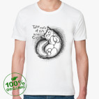 Мужская футболка органик