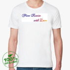 Мужская футболка органик