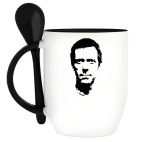 Кружка с ложкой