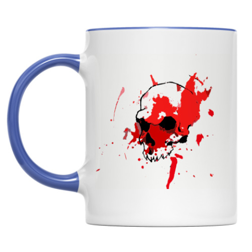 Кружка с принтом Череп