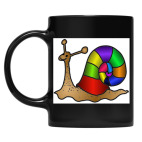 Кружка цветная UV-DTF