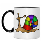 Кружка двухцветная