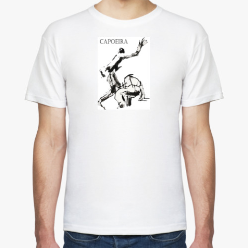 Футболка с принтом Капоэйра