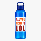 Прозрачная спортивная бутылка