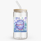 Банка с бамбуковой крышкой