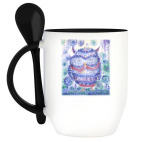 Кружка с ложкой