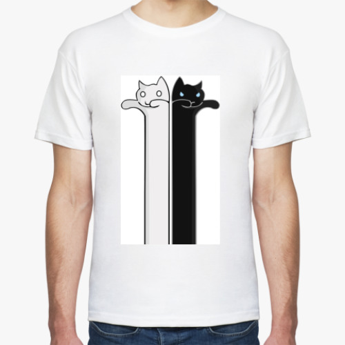 Футболка с принтом Longcat