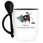 Кружка с ложкой