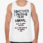 Мужская майка