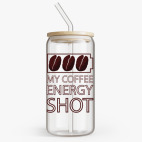 Банка с бамбуковой крышкой