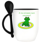 Кружка с ложкой