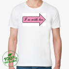 Мужская футболка органик