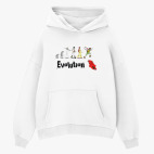 Толстовка худи оверсайз