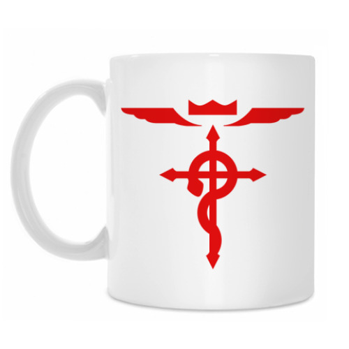 Кружка с принтом FullMetal Alchemist