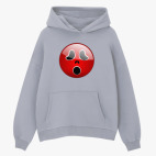 Толстовка худи оверсайз