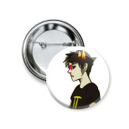 Значок 37 мм Хоумстак Соллукс Каптор