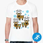 Мужская спортивная футболка