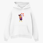 Толстовка худи оверсайз