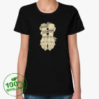 Женская футболка органик