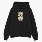 Толстовка худи оверсайз