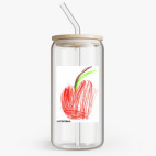 Банка с бамбуковой крышкой