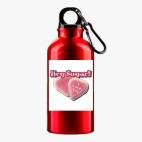 Металлическая бутылка 400 мл UV-DTF