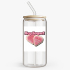 Банка с бамбуковой крышкой