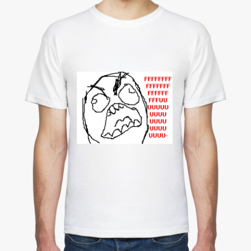 Футболка с принтом FFFUU