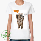 Женская футболка органик