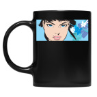 Кружка цветная UV-DTF